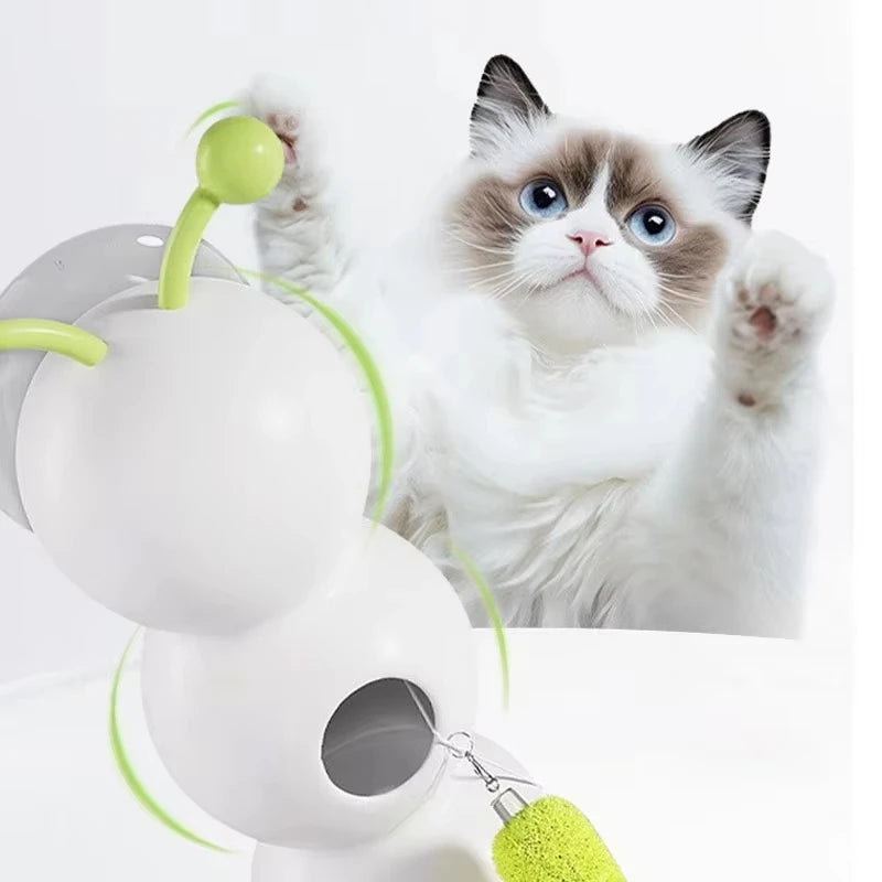 Rechargeable Motion Activated Caterpillar Interactive Cat Toy