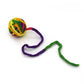 Colorful Yarn Ball Cat Toys with Bell Sounds