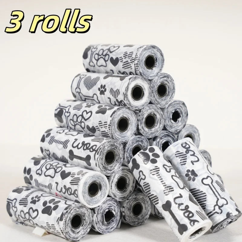 180-Count Thick Leak-Proof Dog Poop Bags Rolls