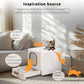 Large Enclosed Cat Litter Box with Drawer Scoop