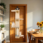 67-Inch Door Hanging Cat Tree with Four Tiers