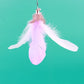 Colorful Feather Bell Sucker Cat Teaser Wand Toy