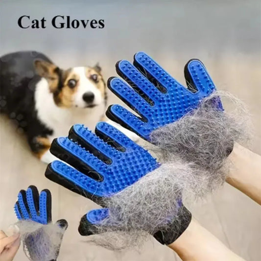 Pet Grooming Glove Hair Remover Massage Brush for Pets