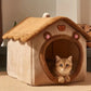 Foldable Washable Pet House for Cats and Puppies