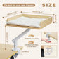 360° Rotatable Cat Desk Bed with Adjustable Stand