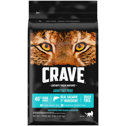Grain-Free Salmon Ocean Fish Adult Dry Cat Food