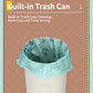 Integrated Cat Litter Scoop with Portable Waste Bin