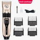Pet Hair Clipper with LED Display Grooming Trimmer