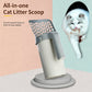 Integrated Cat Litter Scoop with Portable Waste Bin