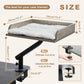 360° Rotatable Cat Desk Bed with Adjustable Stand