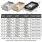 Stainless Steel Semi-Enclosed Cat Litter Box with Lid